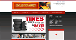 Desktop Screenshot of proautoandrodshop.com